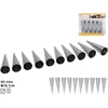 Konditerinis kūgelis X10, 8,5 x 2,7 x 2,7 cm, KITCHEN&GO, INOX