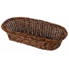 Krepšelis, pailgos ovalo formos, rudas, 30 x 15 x 7,5 cm, 5974 LB, GALICJA