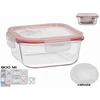 Kvadratinė pietų dėžutė 800 ml, 7 x 15,5 x 15,5 cm, KITCHEN&GO
