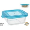 Kvadratinė stiklinė pietų dėžutė 320 ml, 5 x 13,2 x 11,7 cm, KITCHEN&GO
