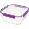 Kvadratinis maisto laikymo indas, 2,35 L, 20,3 x 20,3 x 9,4 cm, 39646, GALICJA