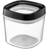 Maisto laikymo indas, 0,6 L, juodas, 10,8 x 10,8 x 10,5 cm, 29569, GALICJA