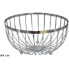 Metalinis vaisių dubuo, 25.00 x 25.00 x 13.00, KITCHEN&amp;GO