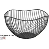 Metalinis vaisių dubuo 25,5 x 13,5 cm, KITCHEN&GO