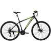 Mountain bike TopVelo Belderia Megapower 29" (Wheel size: 29, Frame size: 20) Juodas/Žalias
