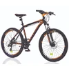Mountain bike TopVelo CORELLI FELIX 1.2 (Wheel size: 24, Frame size: 14) Juodas / Oranžinis-pilka