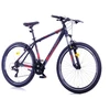 Mountain bike TopVelo Corelli Via 4.3, (Wheel size: 24, Frame size: 12) Juodas / Fuchsia-pilka