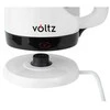 Elektrinis virdulys Oliver Voltz 55551230FB, 1300W, 0.9L, belaidis, baltos/juodos spalvos