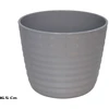 Pilkas gėlių vazonas Gino 16,5x12,7x12,5 cm, GARDEN ENJOY