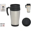 Plieninis termo puodelis 450 ml, 16,5 x 11,5 x 8 cm, KITCHEN&GO