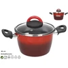Puodas su dangčiu, 16 cm, ~1,5 l, Rosso, 23,50 x 18,50 x 16,50 cm, Magefesa