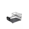 Rosberg 5R53000PBL, indų džiovyklė, 2 lygiai, 45x32,5x27,3 cm, juoda