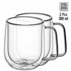 Dubultsienu stikla krūžu komplekts (2 gab.) 300 ml Kamille 9007 9007 ()
