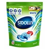 SIDOLUX Baltas skalbimo kapsulės baltiems audiniams, 10 vnt. Dėžėje 12 pakuočių.