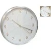 Sienas pulkstenis 30 cm sudraba krāsā 30 x 30 x 4 cm DECORLIFE ()