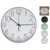 Sienas pulkstenis 4 veidi 25 x 25 x 4 2 cm DECORLIFE ()