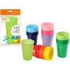 Simple Solution RAINBOW vienkartiniai puodeliai šaltiems gėrimams, 200 ml, 6 vnt., 14 x 6.5 x 24, 31350, Simple Solu