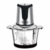Smulkintuvas „Rosberg“ 4 ašmenų, R51111D, 400 W, 2 l, 2 greičiai, juodas su nerūdijančiu plienu