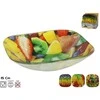 Kvadratinis stiklinis dubuo, 3 dizainai, 4 x 15 x 15 cm, KITCHEN&amp;GO