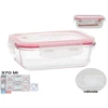 Stačiakampė pietų dėžutė 370 ml, 5,5 x 15,5 x 11 cm, KITCHEN&GO