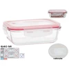Stačiakampė pietų dėžutė 640 ml, 6,5 x 17,5 x 13 cm, KITCHEN&GO