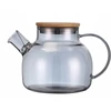 Stiklinis arbatinukas / žolelių plikytuvas 1000 ml (pilkas), 9029, KAMILLE