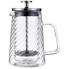 Stūmoklinis kavos/arbatos kavinukas, stiklinis, 0,35 L, Klausberg, KB 7762