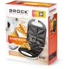 Sumuštinių keptuvas Sumuštinių keptuvė BROCK SSM 3008 WH, XXL 1400W
