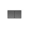 Sumuštinių keptuvas Sumuštinių keptuvė su 4 plokštelėmis vienoje BROCK SSM 6004 RD, 750 W