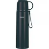 Termosas Rosberg 55R52010FB, nerūdijantis plienas, 0.5 L, juodas. Talpa: 0.5 L