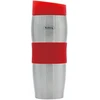 Termosinis puodelis Rosberg R52011C, 0,380 l, dvigubomis sienelėmis, nerūdijančio plieno, raudonas