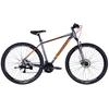 TopVelo Discovery QUBE DD CS City Bike (Wheel size: 24, Frame size: 11.5) Gray