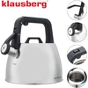 Tradicinis virdulys 2,5 l, sidabrinės spalvos, Klausberg, KB 7914