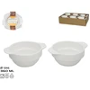 Užkandžių padažo indelis x2 360 ml 15,3x12,5x5,8 cm baltas, KITCHEN&amp;GO