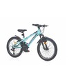 Vaikiškas dviratis 20" Corelli TopVelo Dynamic, aliuminio rėmas, žalia/juoda/violetinė