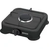 Vieno žiedo dujinė kaitlentė, juoda BROCK GS 2001 BK