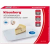 Virtuvinės svarstyklės, baltos, 5 KG, KLAUSBERG, KB 7938. Maksimali apkrova iki 5kg. Matavimo tiksl