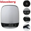 Virtuvinės svarstyklės, sidabrinės spalvos, 10 kg, KLAUSBERG, KB 7936