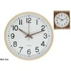 Koka efekta sienas pulkstenis 30 cm 30 x 30 x 4 5 cm DECORLIFE ()