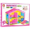3D lėlių namelis su baldeliais "Puzzle "