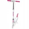 Aliuminis paspirtukas RAVEN DOTS Baltas su dideliais 20 cm. ratais Handbrake