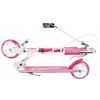 Aliuminis paspirtukas RAVEN LAURA su dideliais 20 cm. ratais Handbrake