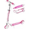 Aliuminis paspirtukas RAVEN LAURA su dideliais 20 cm. ratais Handbrake