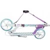 Aliuminis paspirtukas RAVEN PASTELLE su dideliais 20 cm. ratais Handbrake