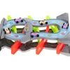 Huabiao Toys Krentančių mašinėlių rinkinys 5 aukštai, 8 mašinėlės