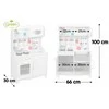 Daugiafunkcinė moderni medinė virtuvėlė Play Kitchen