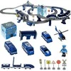 Elektrinio traukinio policijos automobiliai 92 elementai ~300cm