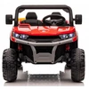 Lean Cars Dvivietis vaikiškas elektromobilis Farmer Truck, raudonas 4x4 300 W