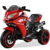 Elektrinis vaikiškas triratis motociklas "Speed 1200GS" (raudonas)