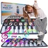 Malplay Interaktyvus didelis žaislinis muzikinis kilimėlis šokiams, 148cm
